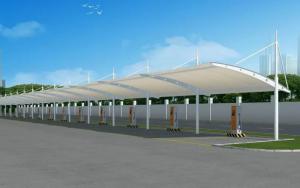 静宁县膜结构停车棚