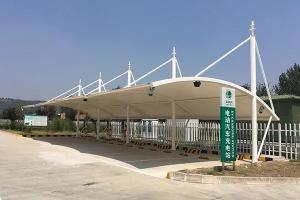 静宁县膜结构停车棚